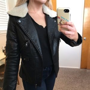 Steve Madden Faux Leather Jacket